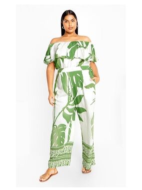 City Chic Women's Peta Jumpsuit XL 16